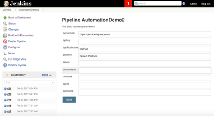 Integrate Continuous Integration with Test Management