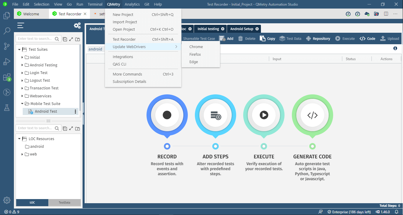 Automation Studio Features, QA Testing Tools QMetry